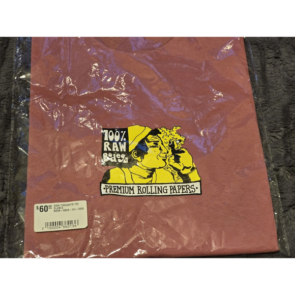 Bodega Other - Bodega High Thoughts Tee Shirt Plum Size Small